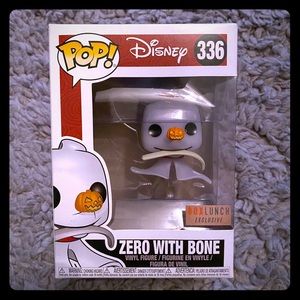 Nightmare before Christmas Zero with bone funko